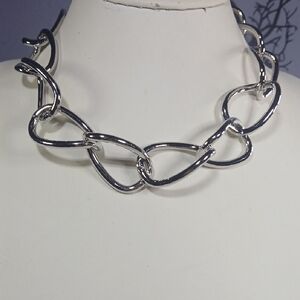Paparazzi Bold Silver Chain Necklace